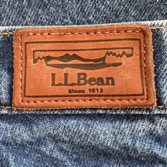 LLBEAN Men's Standard Fit 36x28 Medium Blue Jeans - Picture 8 of 8